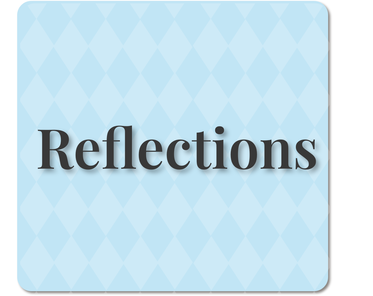 Home reflections